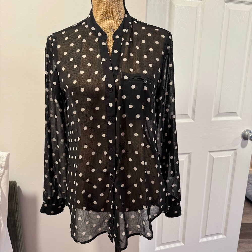 KUT Polkadot Blouse